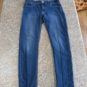 Jordache Blue Denim Super Skinny Jeans - Size 14 Slim